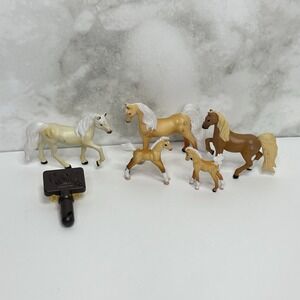 Grand Champions Empire Horses Lot of 5 Micro Mini Foals Mares 1996 Brush‎